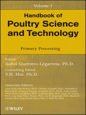 cover image of Handbook of Poultry Science and Technology, Primary Processing